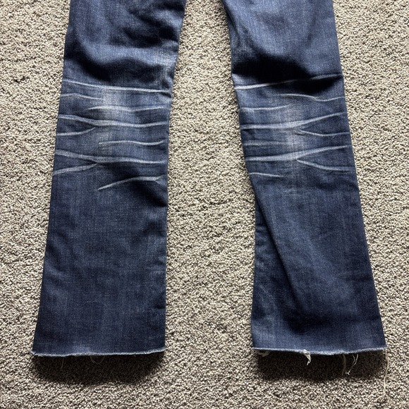 LA Idol/USA Women's Size 5 29x28 Embroidered Slightly Distressed Bling Jeans EUC - Picture 2 of 10